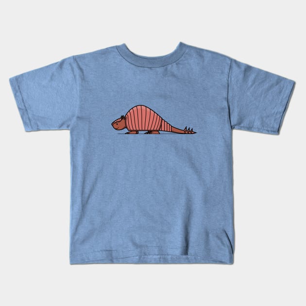 CuteForKids - Glyptodon Kids T-Shirt by VirtualSG